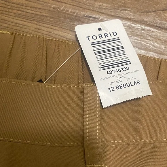 Torrid Tan Women's Chinos - Picture 2 of 3